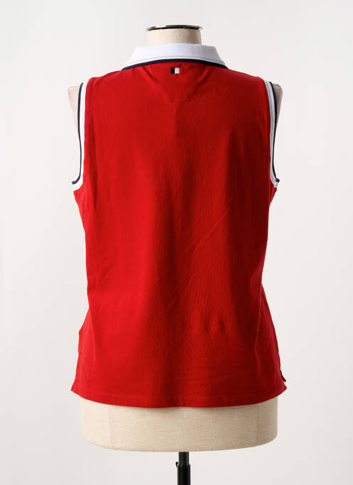 Polo roșu DELAHAYE femeie