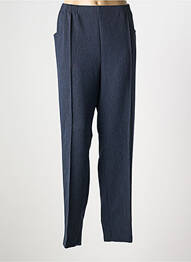 Pantalon drept talie elastică albastru GRIFFON femme