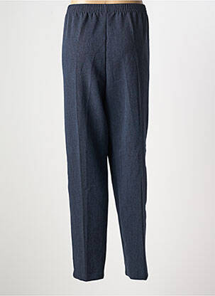 Pantalon drept talie elastică albastru GRIFFON femeie