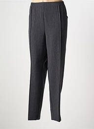 Pantalon drept talie elastică gri GRIFFON femme