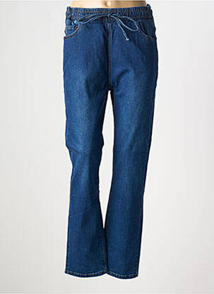 Blugi cu croială slim albastru BS JEANS femeie