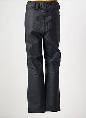 Pantalon drept talie elastică negru CISO femeie