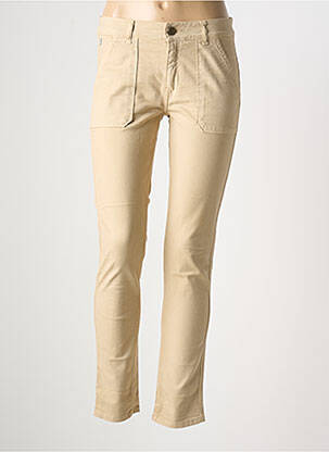 Pantalon slim buzunare bej RED LEGEND femeie