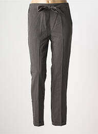 Pantalon 7/8 talie înaltă talie înaltă gri GRACE & MILA femme