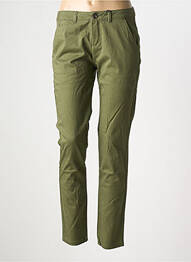 Pantalon slim buzunare verde CLOSETTE femeie