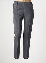 Pantalon slim talie elastică gri GEVANA femme