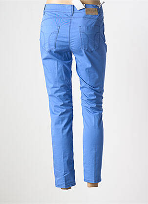 Pantalon slim buzunare albastru VIRGINIA BLU' femeie
