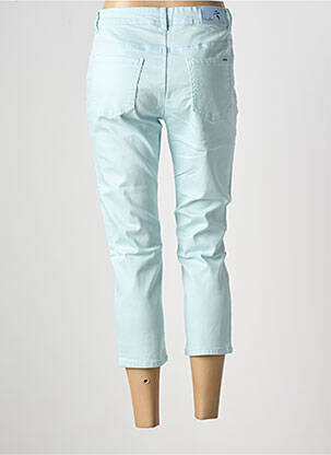 Pantalon trei sferturi buzunare albastru GRIFFON femeie