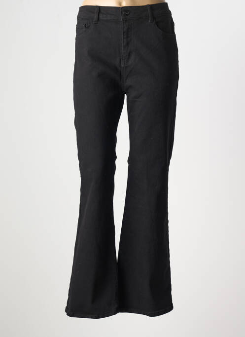 Pantalon evazat negru BS JEANS femeie