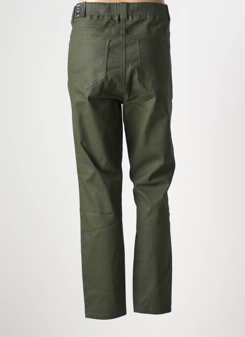 Pantalon drept talie elastică verde CISO femme