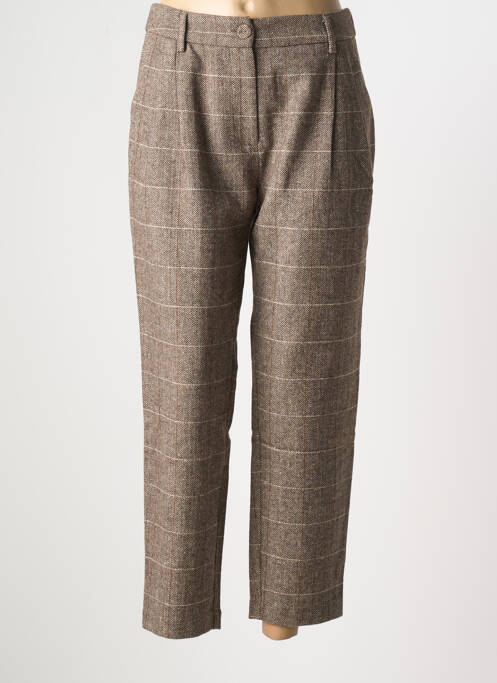 Pantalon 7/8 maro MOLLY BRACKEN femeie