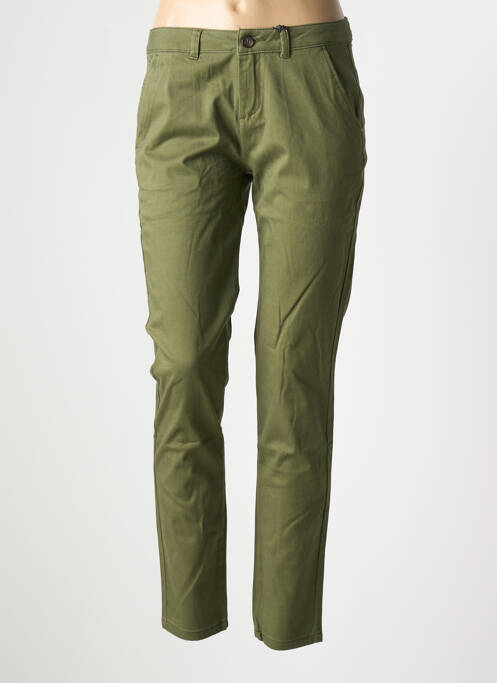 Pantalon slim verde CLOSETTE femeie