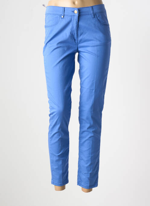 Pantalon slim albastru VIRGINIA BLU' femeie