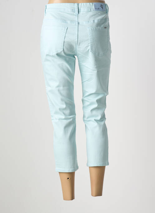 Pantalon trei sferturi albastru GRIFFON femeie