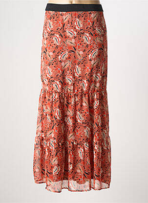 Fustă lungă portocaliu GARCIA femeie