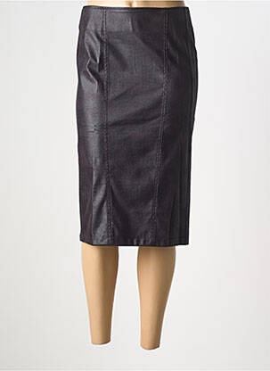 Fustă midi negru GRIFFON femeie