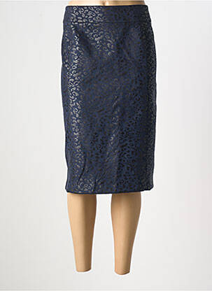 Fustă midi albastru GEVANA femeie