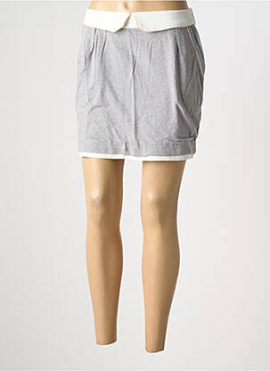 Fustă scurtă gri SEE U SOON femeie