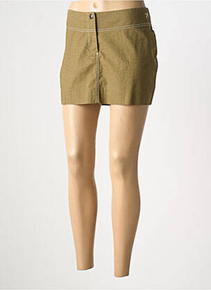 Fustă mini verde 5 JEANS femeie