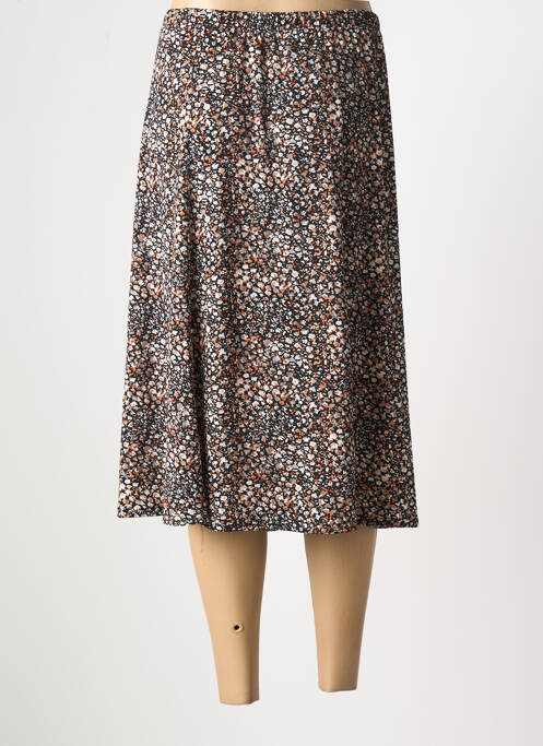 Fustă midi negru GEVANA femeie