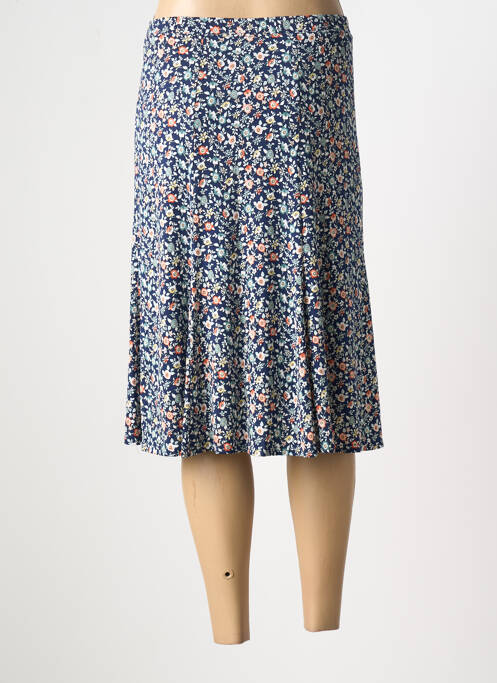 Fustă midi albastru GEVANA femeie