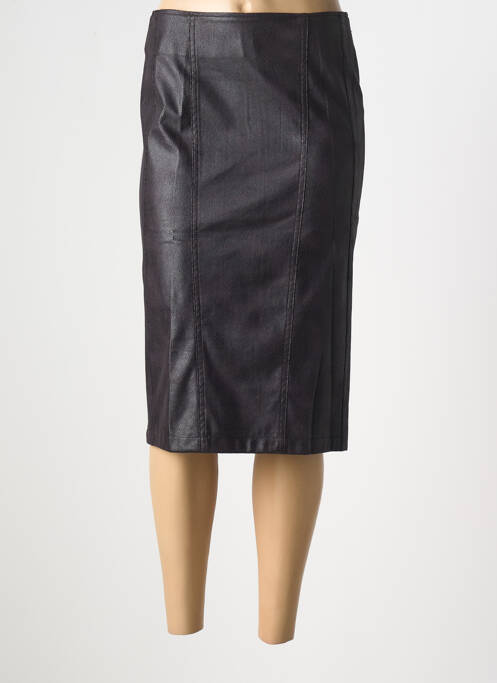 Fustă midi negru GRIFFON femeie