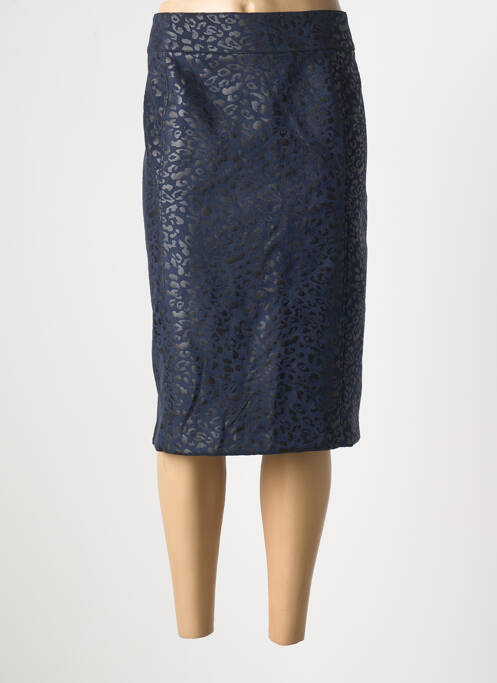 Fustă midi albastru GEVANA femeie