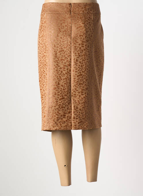 Fustă midi bej GEVANA femeie