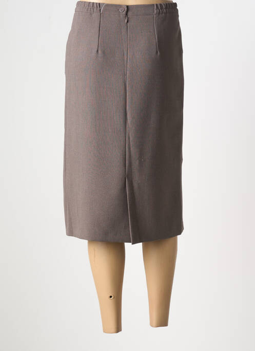 Fustă midi gri GEVANA femeie