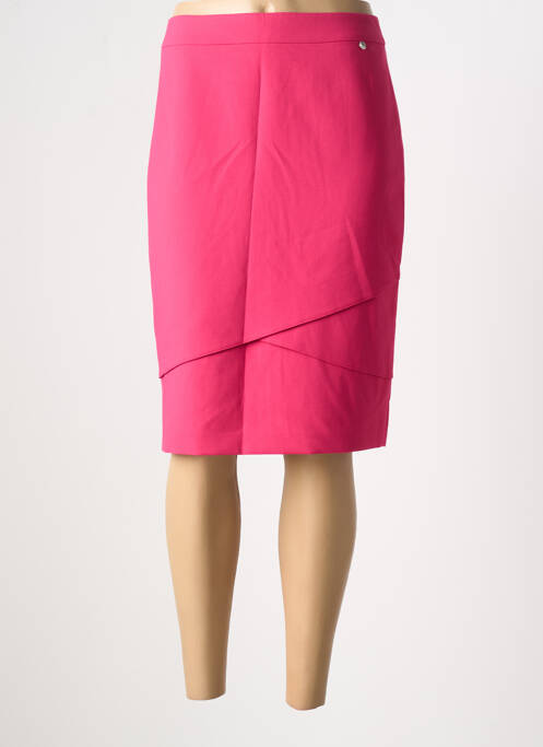 Fustă midi roz GERBER femeie