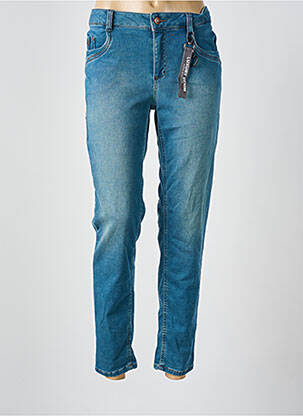 Blugi cu croială slim albastru ANNA MONTANA femeie