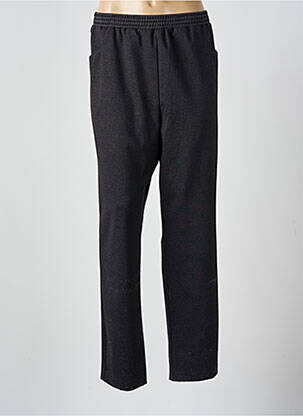 Pantalon drept talie elastică negru GRIFFON femeie