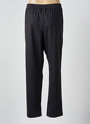 Pantalon drept talie elastică negru GRIFFON femeie