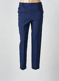 Pantalon slim talie elastică albastru GEVANA femme
