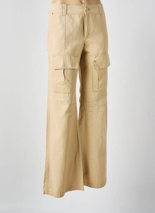 Pantalon cargo bej IKKS femeie