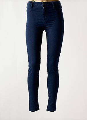 Blugi skinny albastru SCHOOL RAG femeie