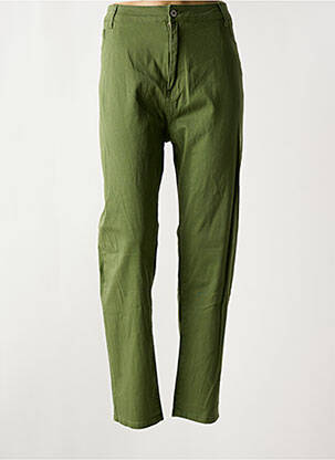 Blugi cu croială slim verde PIMENT ROUGE femeie