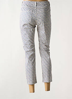 Pantalon 7/8 talie cu cleme mărime normală albastru KANOPE femeie