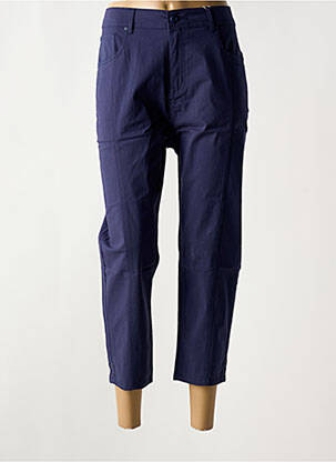 Pantalon trei sferturi albastru TELMAIL femeie