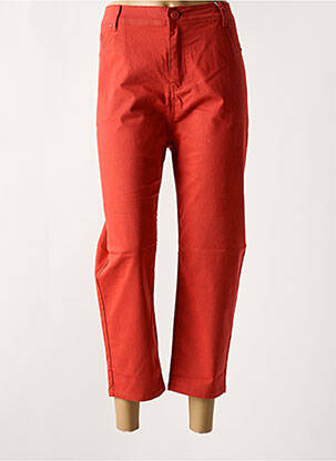 Blugi cu croială slim portocaliu GRIFFON femeie