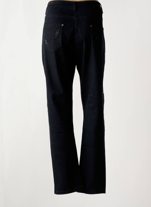 Blugi cu croială slim negru POMME ROUGE femeie