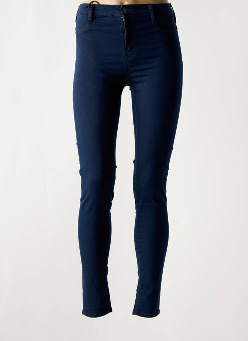 Blugi skinny albastru SCHOOL RAG femeie