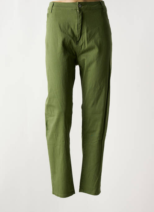 Blugi cu croială slim verde PIMENT ROUGE femeie