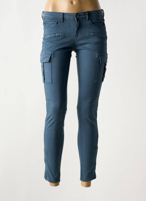 Pantalon cargo talie joasă talie joasă albastru CIMARRON femme