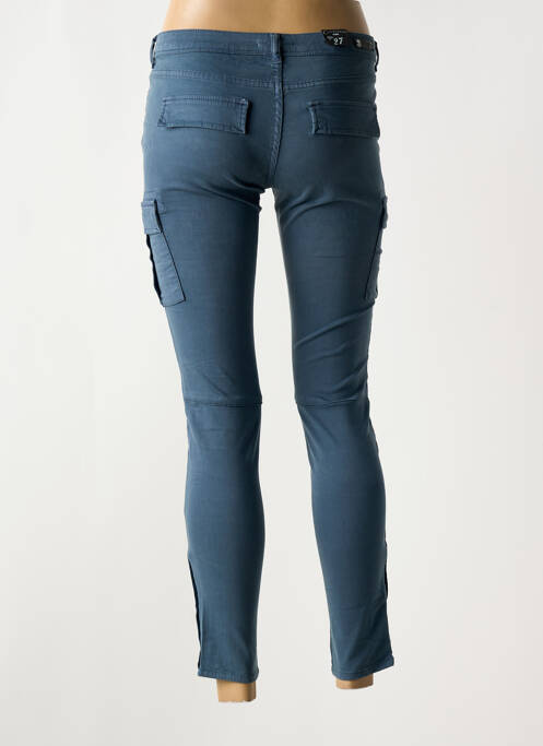 Pantalon cargo talie joasă talie joasă albastru CIMARRON femme