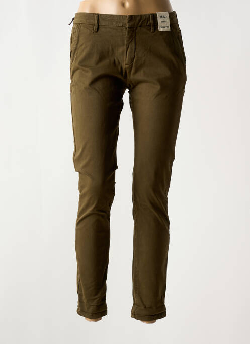 Pantalon chino verde REIKO femeie