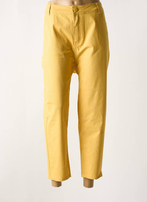 Blugi cu croială slim galben GRIFFON femeie