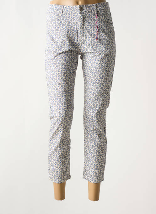 Pantalon 7/8 albastru KANOPE femeie