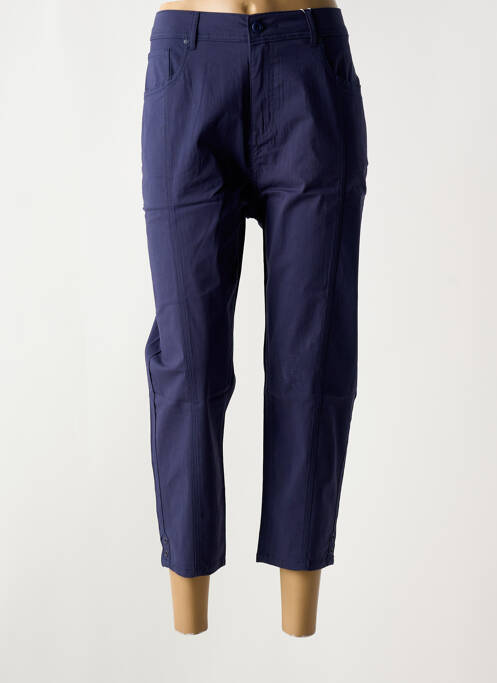 Pantalon trei sferturi albastru TELMAIL femeie