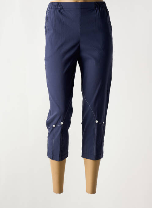 Pantalon trei sferturi albastru GEVANA femeie